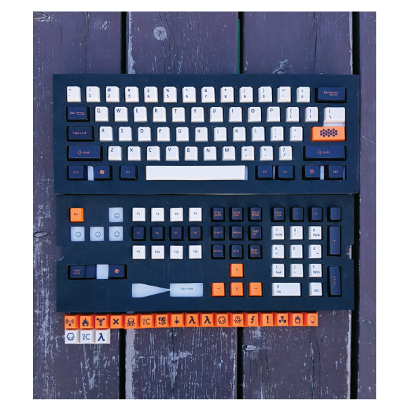 Archon - Cherry Profile Carbon PBT Sublimation Keycap Set For Cheap