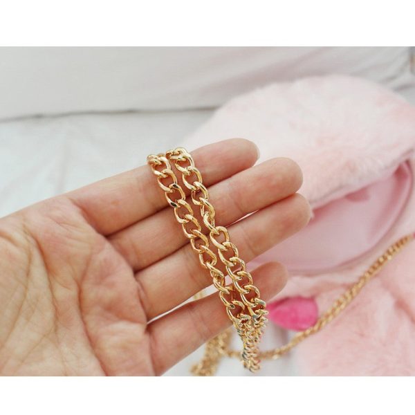 Esther Bunny - Plush Doll Face Shoulder Bag Online Hot Sale - Image 5