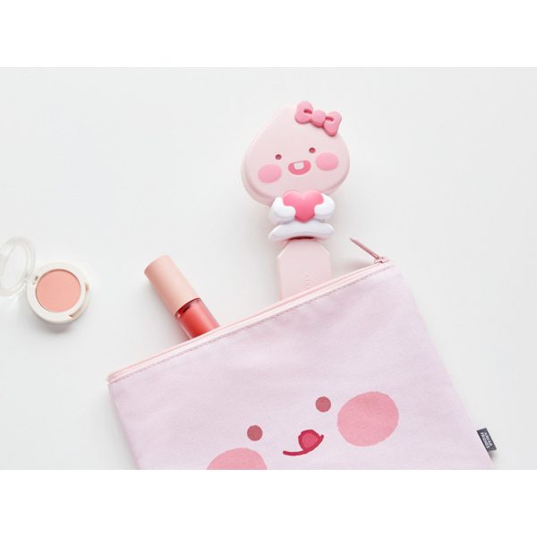 Kakao Friends - Lovely Apeach Pocket Hair Brush Hot on Sale - Image 4