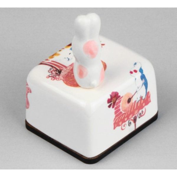 HK Studio - Twelve Earthly Branches Band Musical Paperweight - Rabbit Online Sale - Image 4