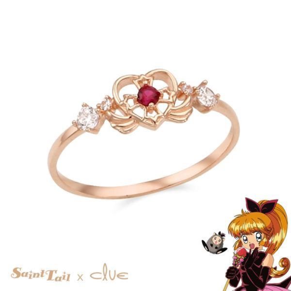 Saint Tail x Clue - Saint Heart 14K Gold Miss Ring Cheap