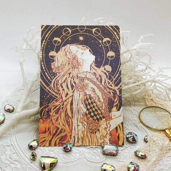 Libet - Estrella Gold Leaf Postcard Set Hot on Sale - Image 3