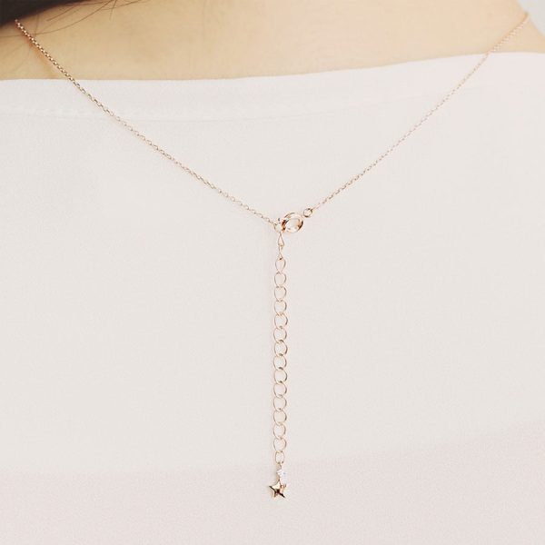 Le Petit Prince x OST - Pride Rose Rose Gold Necklace For Discount - Image 4