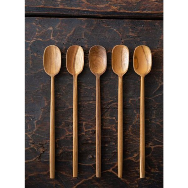 Bosan Pottery - Teak Long Spoon Hot on Sale - Image 2