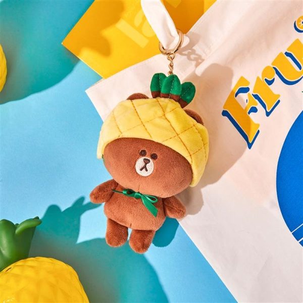 Line Friends - Fruity Bag Charm Doll Keyring Online Hot Sale - Image 2
