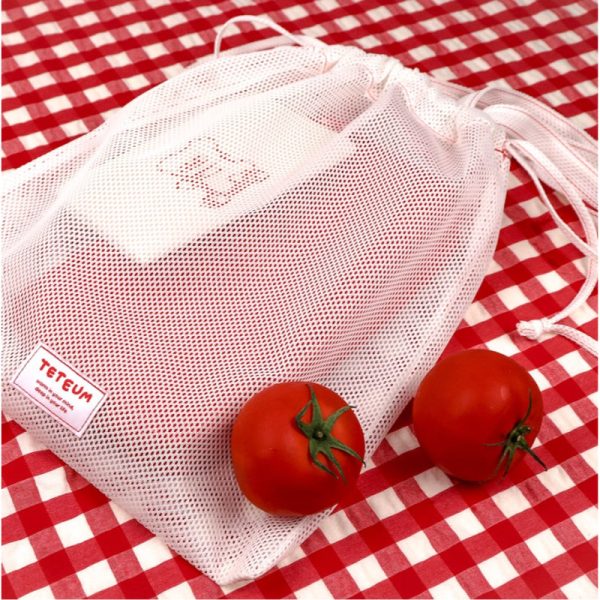 Teteum - Red Point Mesh Bag Supply