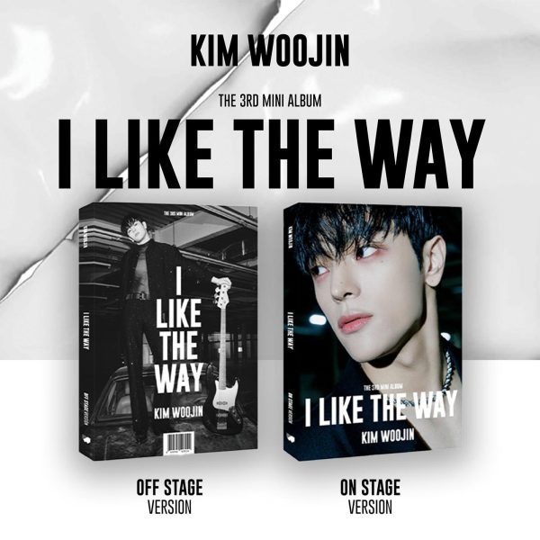 KIM WOOJIN - [I LIKE THE WAY] 3rd Mini Album 2 Version SET Sale